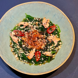 Хіяші з запеченим лососем(Японія)